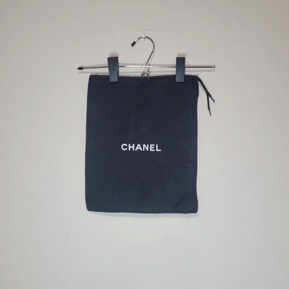 Chanel draw string pouch dust bag